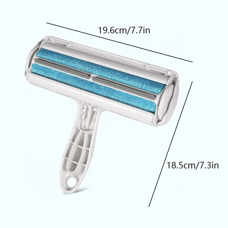 1PC Reusable Pet Hair Removal Mitts & Rollers For Cat & Dog-Self-Cleaning Lint Roller Set For Furniture Couch Carpet